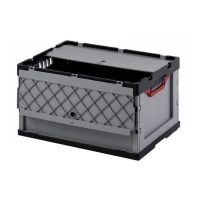 Caisse en plastique pour Y-frame Caisse en plastique pour Y-frame